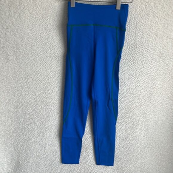 J Crew Sleek Stretch High Rise Legging‎ Womens Size XXS Blue Green - Picture 4 of 10